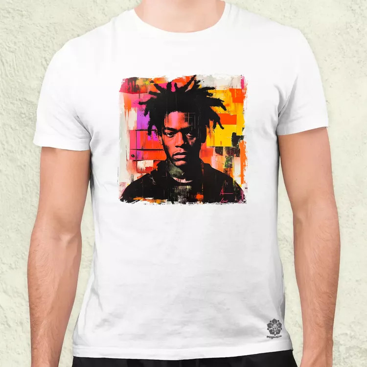 Basquiat pop art v4 férfi póló
