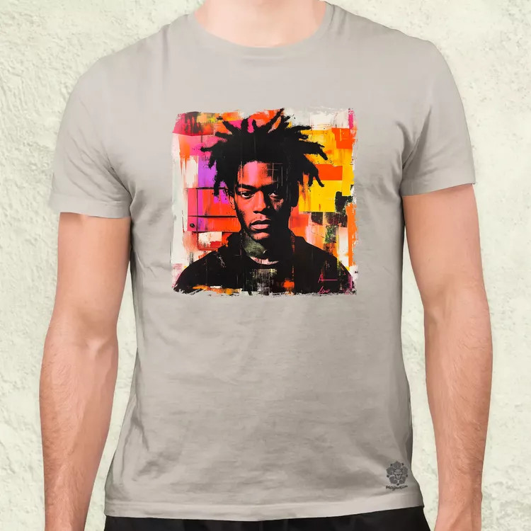 Basquiat pop art v4 férfi póló