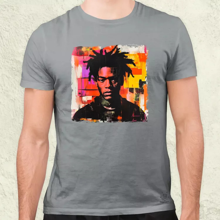 Basquiat pop art v4 férfi póló