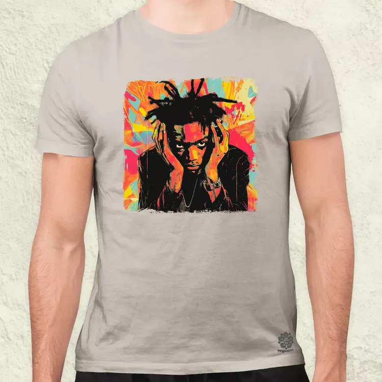Basquiat pop art v5 férfi póló