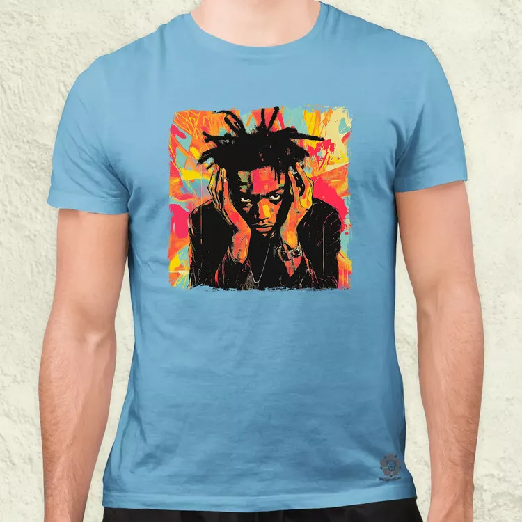 Basquiat pop art v5 férfi póló