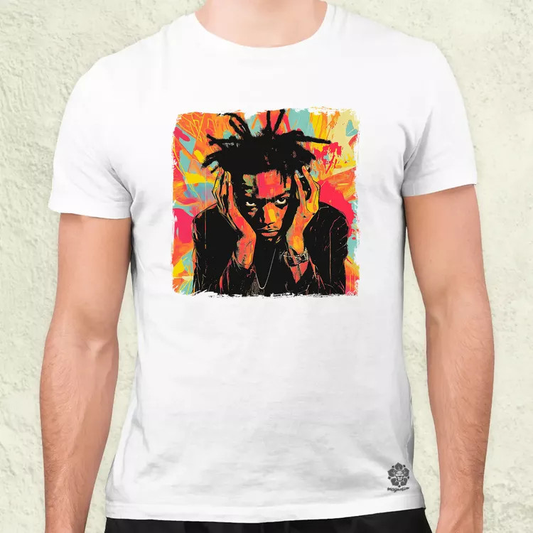 Basquiat pop art v5 férfi póló