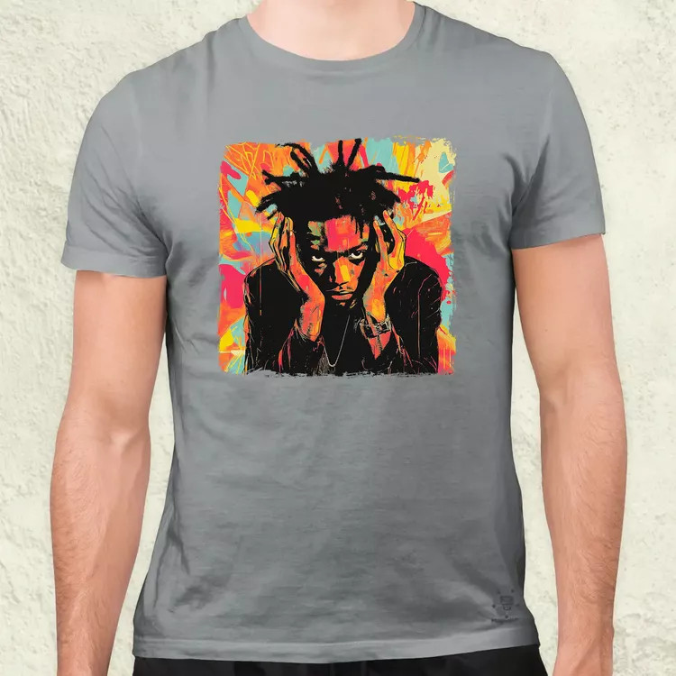 Basquiat pop art v5 férfi póló