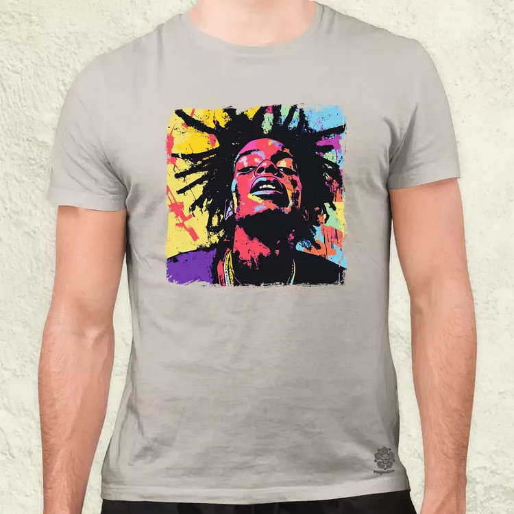 Basquiat pop art v6 férfi póló