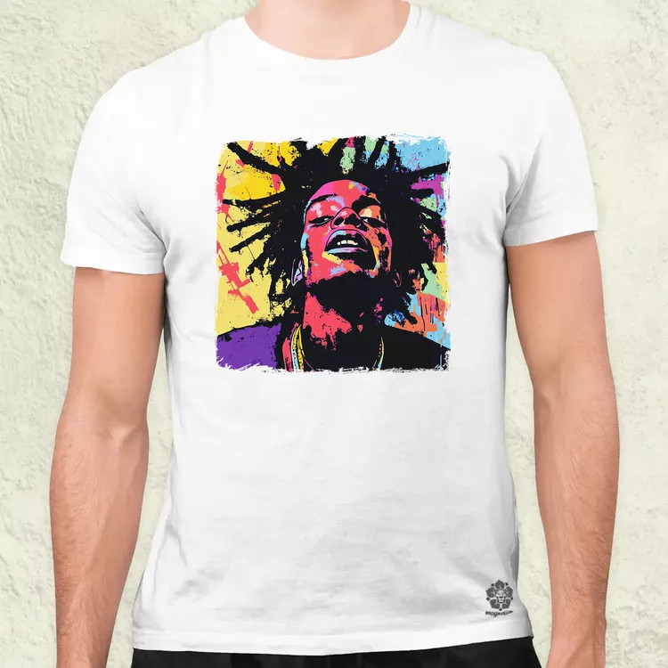 Basquiat pop art v6 férfi póló