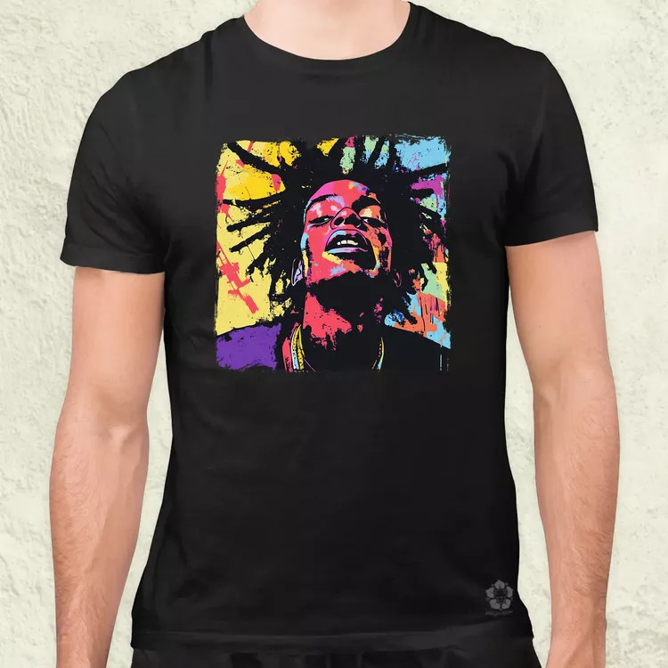 Basquiat pop art v6 férfi póló