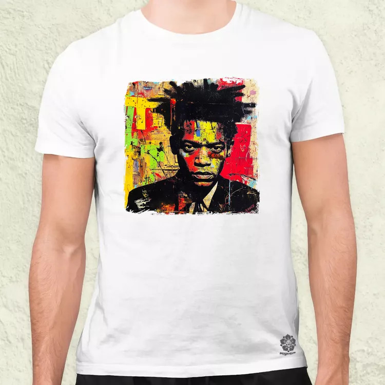 Basquiat pop art v7 férfi póló
