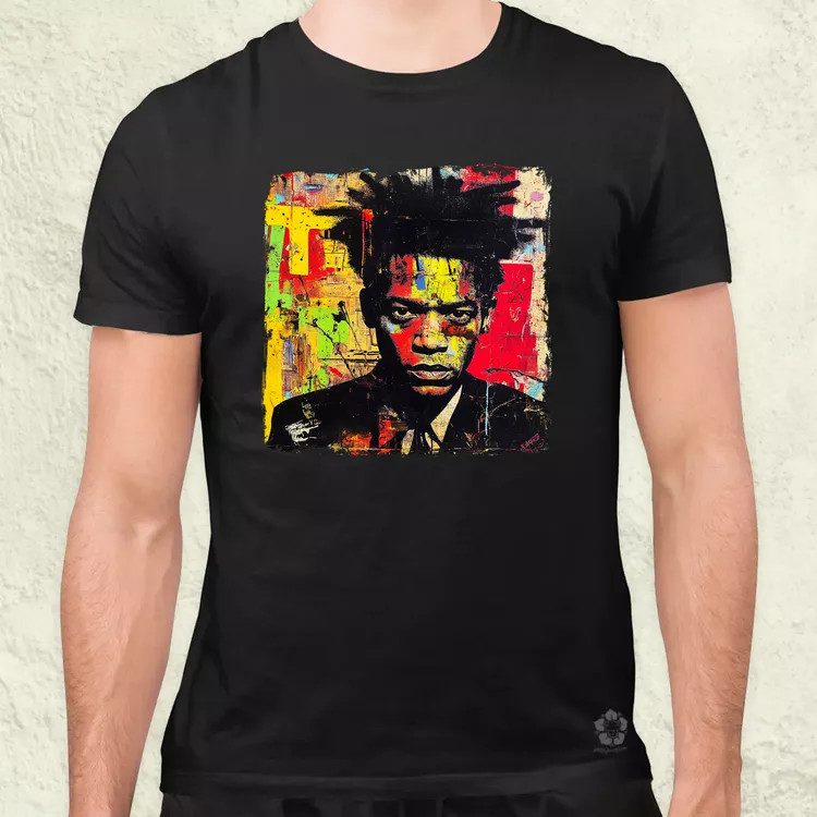 Basquiat pop art v7 férfi póló