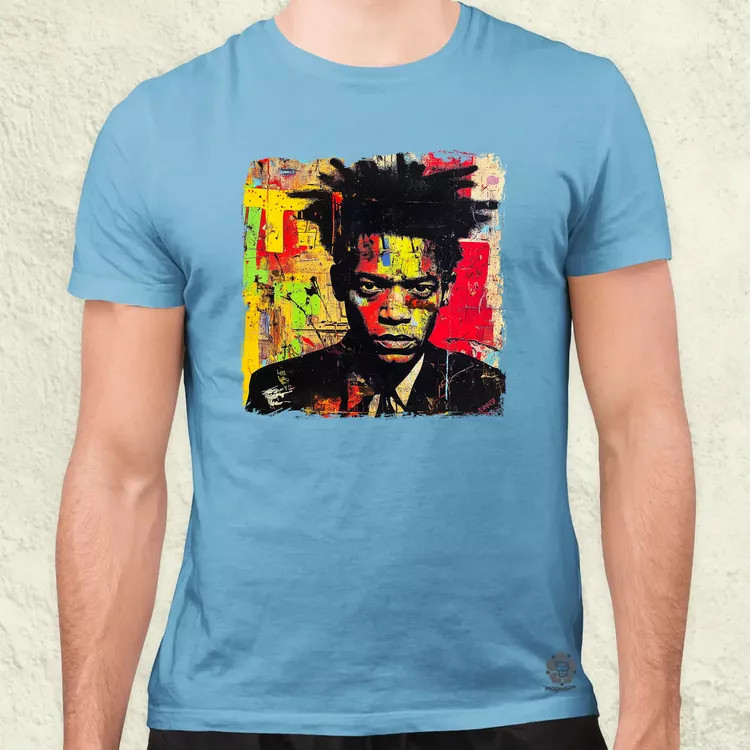 Basquiat pop art v7 férfi póló
