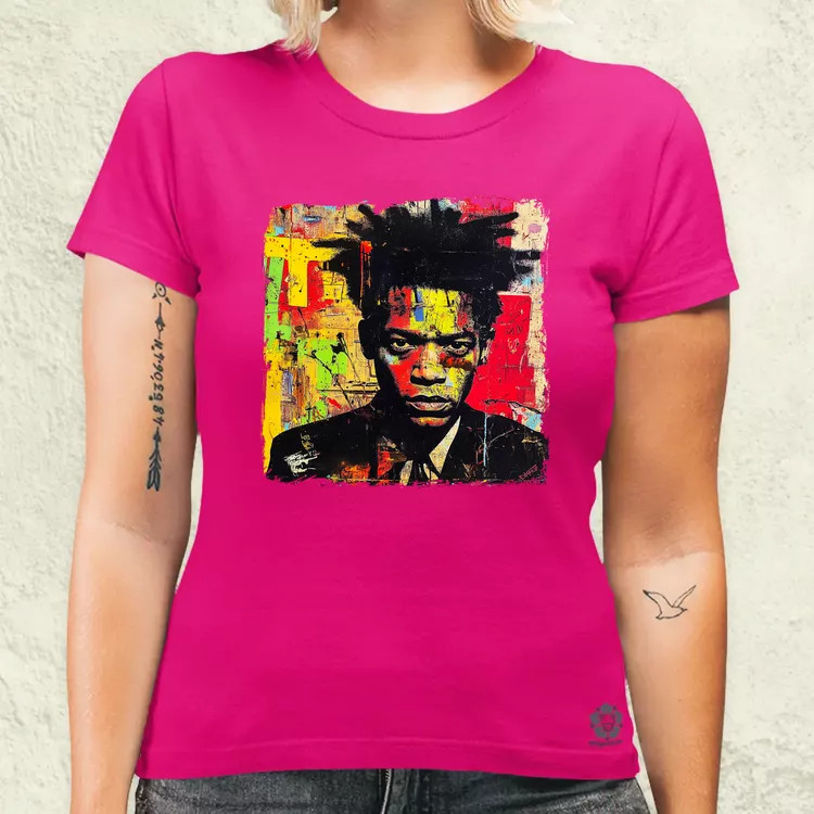 Basquiat pop art v7 női póló