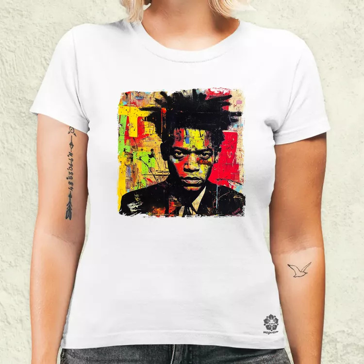 Basquiat pop art v7 női póló