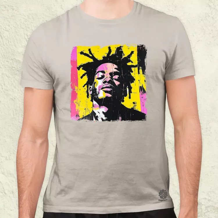 Basquiat pop art v8 férfi póló
