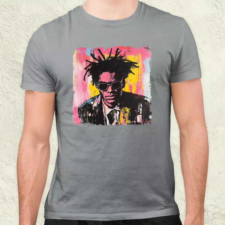 Basquiat pop art v9 férfi póló