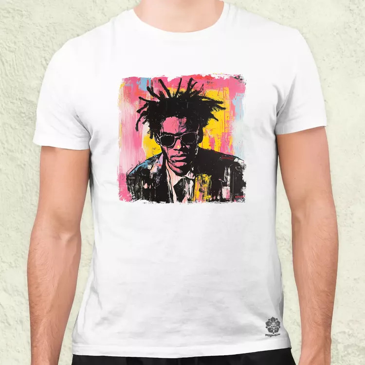 Basquiat pop art v9 férfi póló