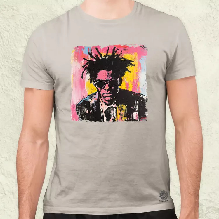 Basquiat pop art v9 férfi póló