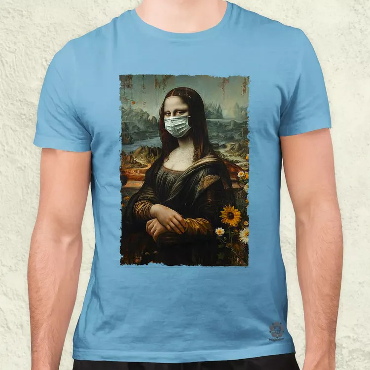Covid Lisa v1 férfi póló