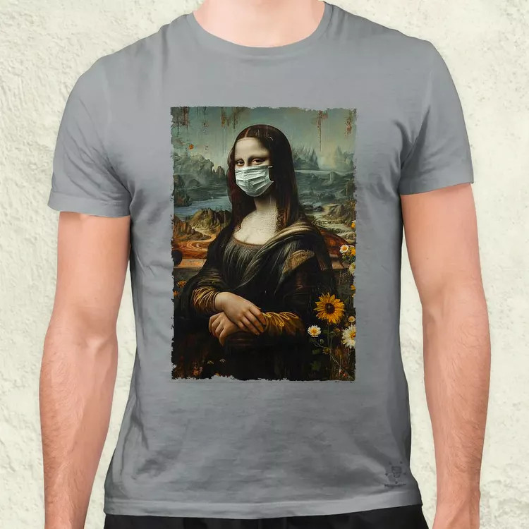 Covid Lisa v1 férfi póló
