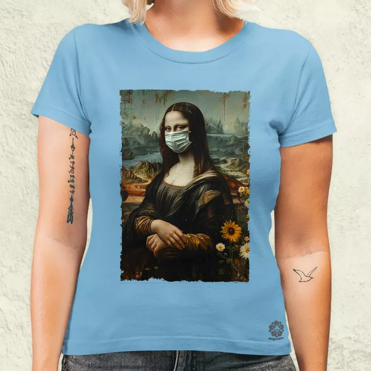 Covid Lisa v1 női póló