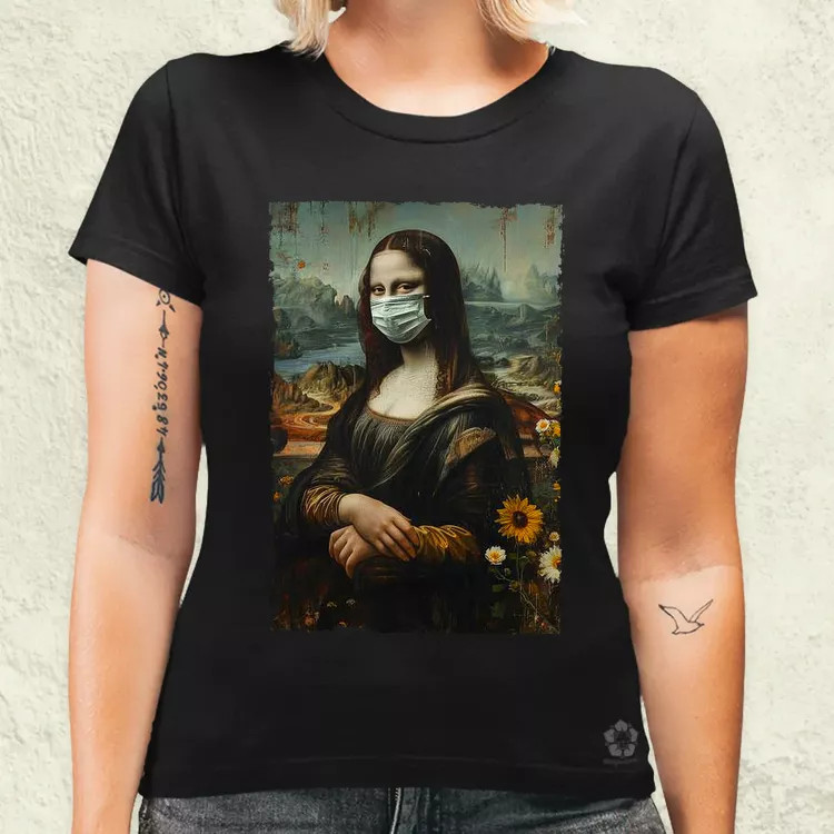 Covid Lisa v1 női póló