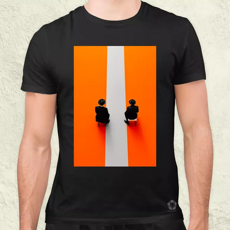 Félúton v3 férfi póló