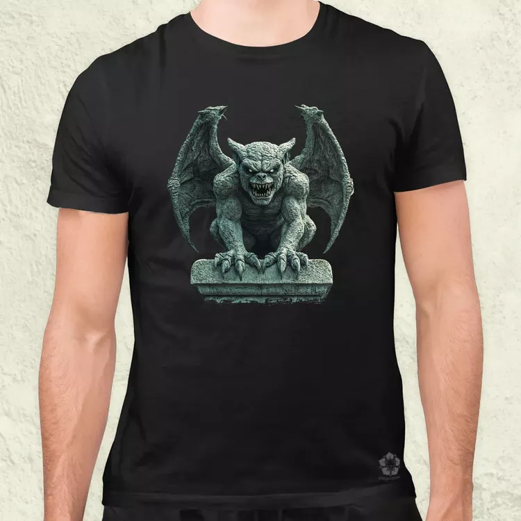 Gargoyle v8 férfi póló