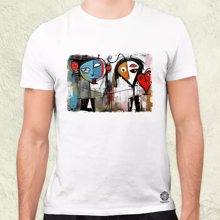 Graffiti szerelem v1 férfi póló