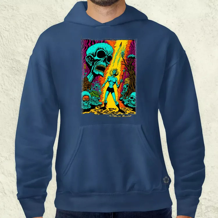 Basil Wolverton fanart v15 férfi pulóver