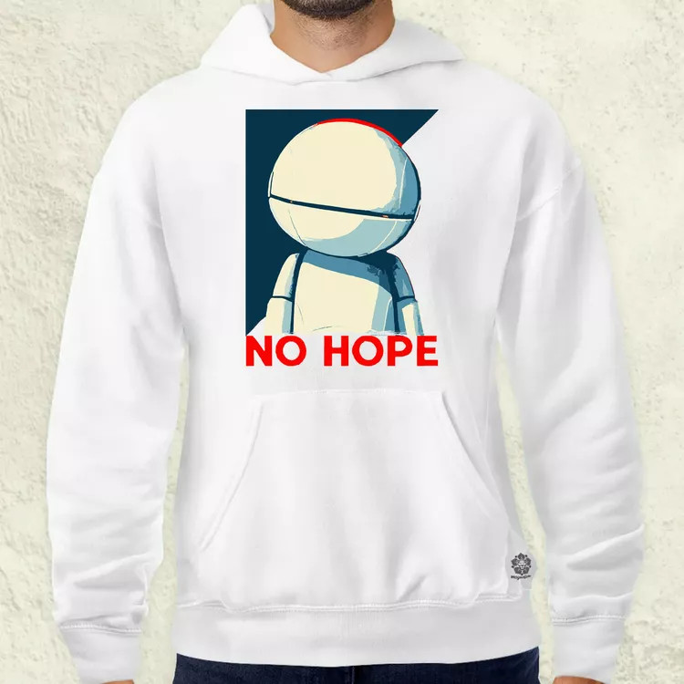 No hope férfi pulóver