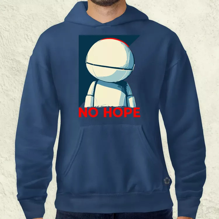 No hope férfi pulóver