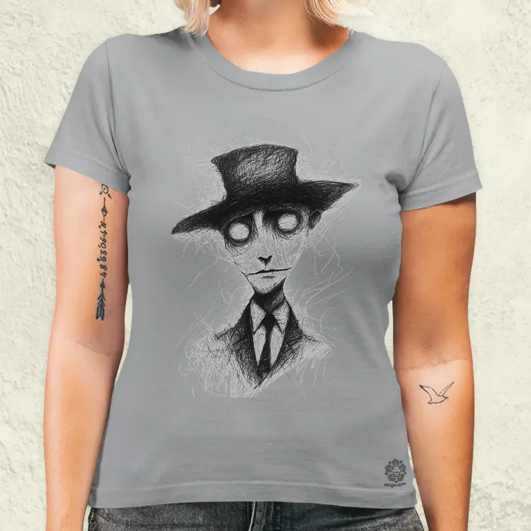 Kafka fanart v1 női póló