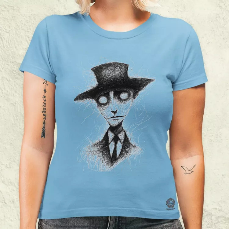 Kafka fanart v1 női póló