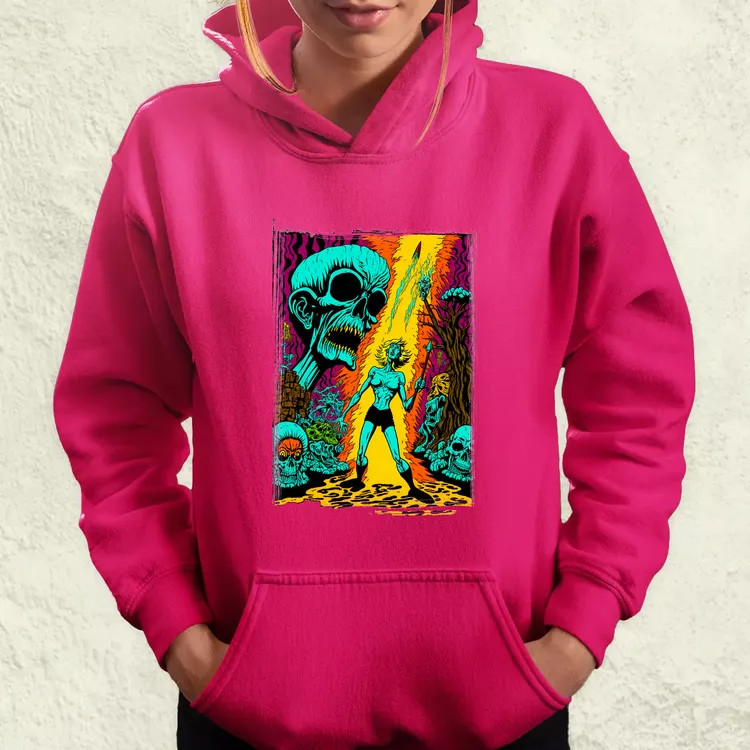 Basil Wolverton fanart v15 női pulóver