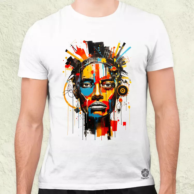 Neo expresszionista Basquiat v2 férfi póló