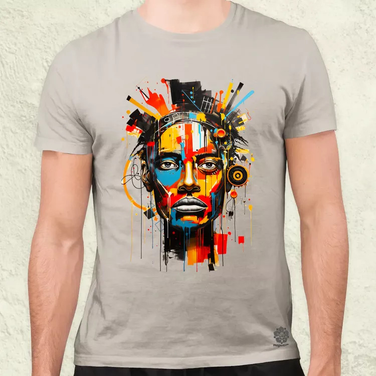 Neo expresszionista Basquiat v2 férfi póló