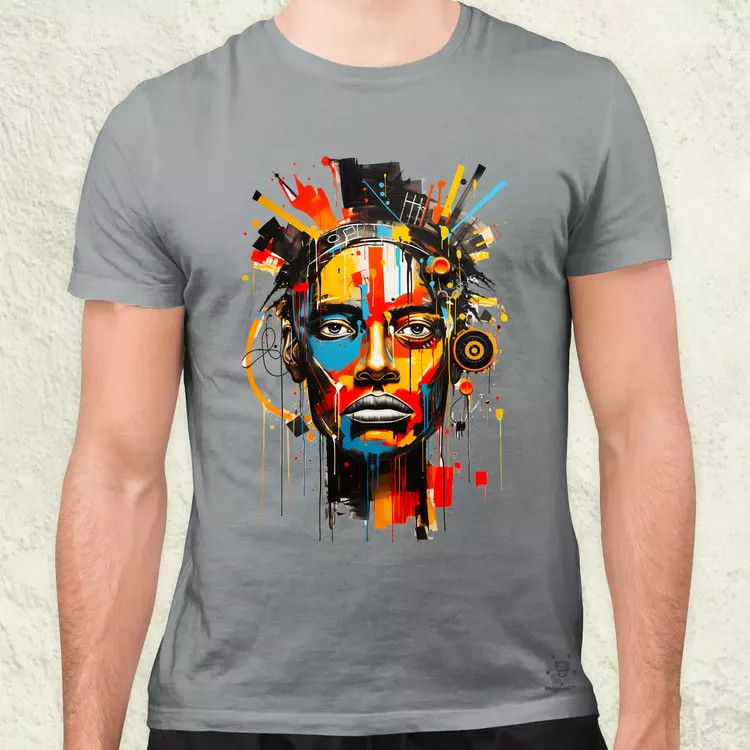 Neo expresszionista Basquiat v2 férfi póló