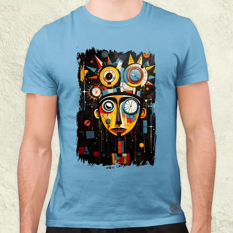 Neo expresszionista Basquiat v3 férfi póló