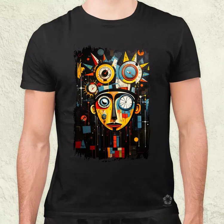 Neo expresszionista Basquiat v3 férfi póló