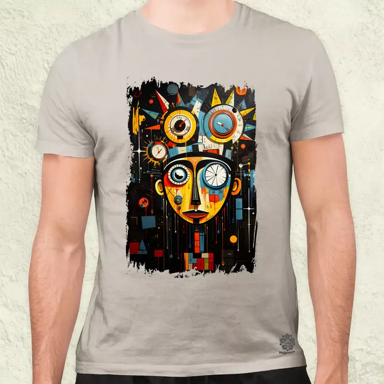 Neo expresszionista Basquiat v3 férfi póló