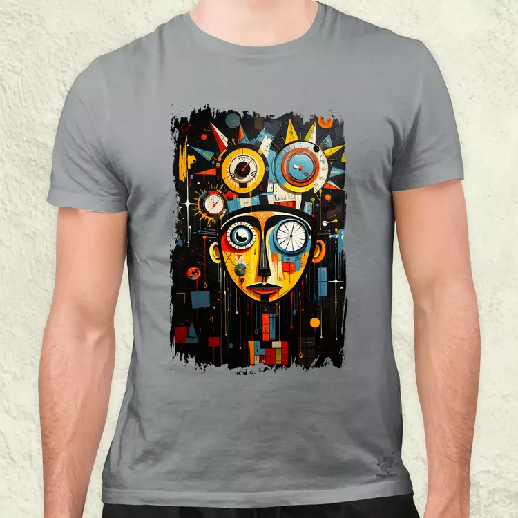 Neo expresszionista Basquiat v3 férfi póló