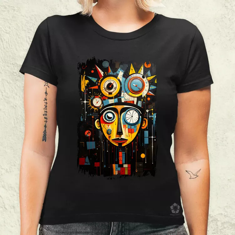 Neo expresszionista Basquiat v3 női póló