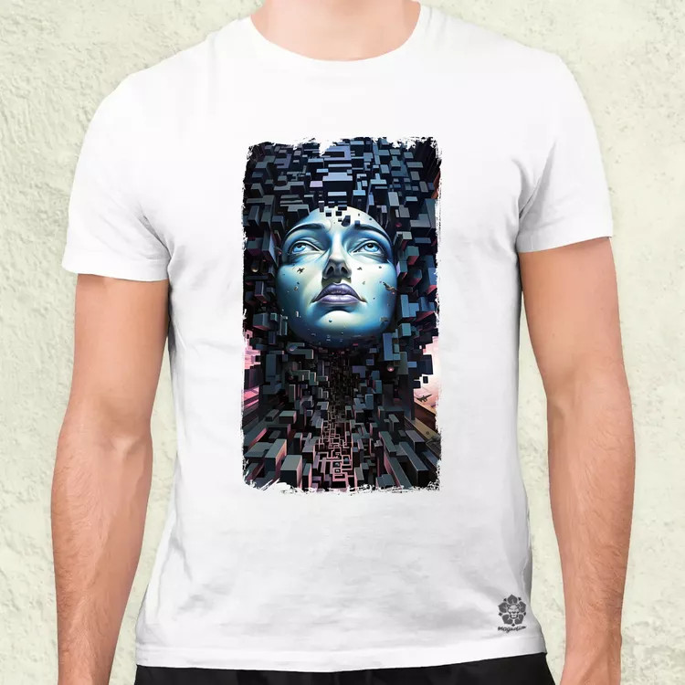 Neo szürreál fantázia v4 férfi póló