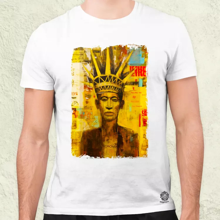 NYC napfelkelte Basquiat graffiti v6 férfi póló