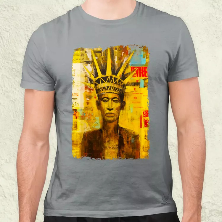 NYC napfelkelte Basquiat graffiti v6 férfi póló