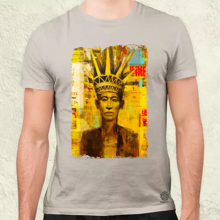 NYC napfelkelte Basquiat graffiti v6 férfi póló