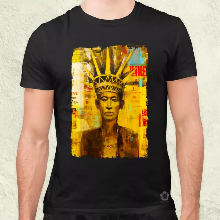 NYC napfelkelte Basquiat graffiti v6 férfi póló