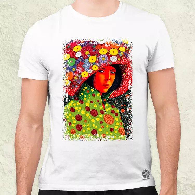 Pointillizmus kérdés férfi póló