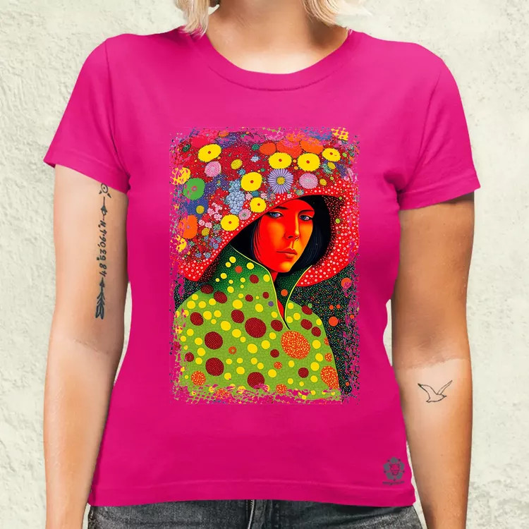 Pointillizmus kérdés női póló