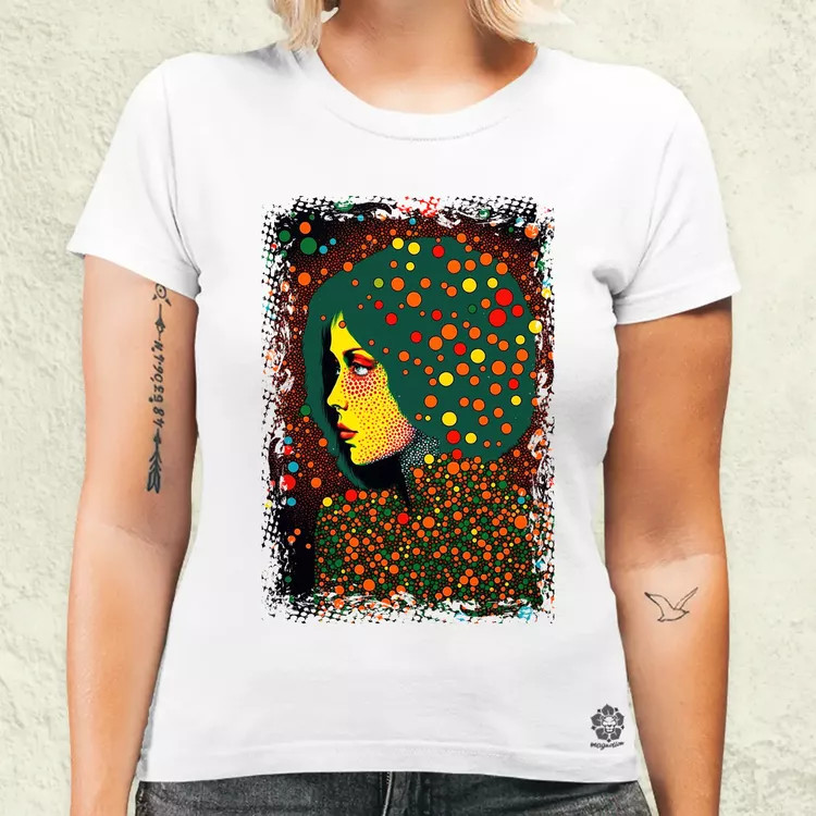 Pointillizmus válasz női póló