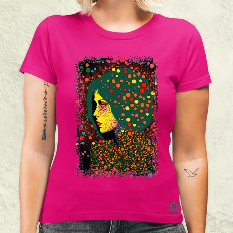 Pointillizmus válasz női póló