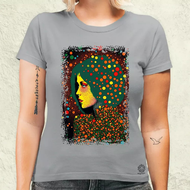 Pointillizmus válasz női póló